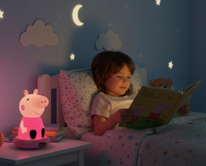 Kids Euroswan 3D nočné svetlo Peppa Pig 25 cm